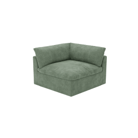 Retreat Tribute Dark Jade Corner Sofa Module