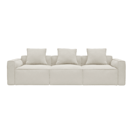 Riley Apt Toorak Pearl Sofa - 3 Seater