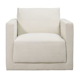 Haven California Ivory Swivel Chair