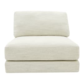 Monica Avon Mineral Armless Sofa Chair Module