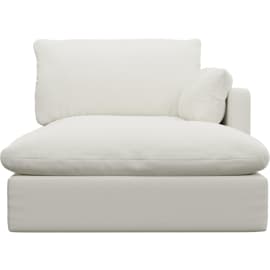 Willow Tribute Shell Chaise Right Arm Facing Sofa Module
