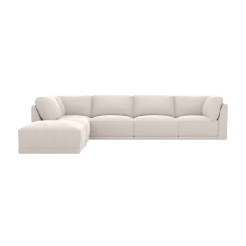 Emily Modular Sofa Toorak Pearl - 6 Piece