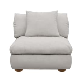 Tully Avon Mineral Armless Sofa Chair Module