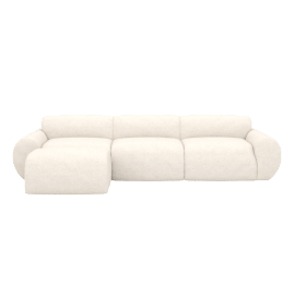 Sofa with Ottoman - 3 Seater