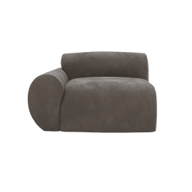 Malmo Muse Mink 1 Seat Left Arm Facing Sofa Module