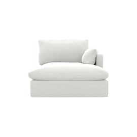 Willow Muse Frost Chaise Right Arm Facing Sofa Module