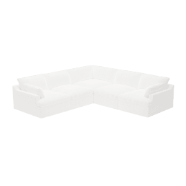 Retreat Muse Frost Corner Sofa - 5 Seater