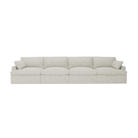 Retreat Avon Mineral Modular Sofa - 4 Piece