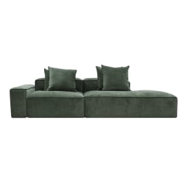 Riley Muse Forest Modular Sofa - 1x Arm, 1x Armless, 1x Right Terminal