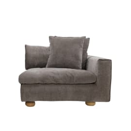 Tully Muse Mink Right Arm Facing Chair Module
