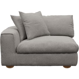 Tully Boucle Pumice Left Arm Facing Chair Module