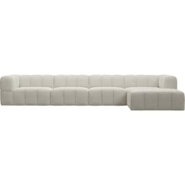 Modular Sofa with Ottoman - 4 Seater