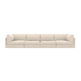 Finley Tribute Shell Modular Sofa - 4 Seater