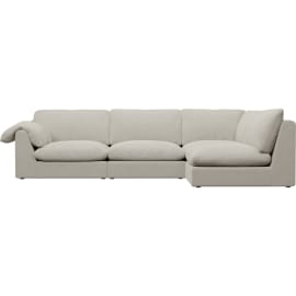 Ludlow Toorak Pearl Sofa - 4 Seater RAF Terminal