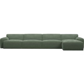 Copenhagen Tribute Dark Jade Sofa - 4 Seater RAF Chaise