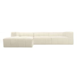Lucello Tribute Shell Modular Sofa with Ottoman - 4 Piece