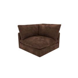 Willow Muse Chocolate Corner Sofa Module