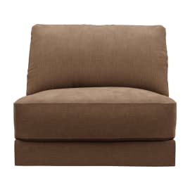 Monica Tribute Chestnut Armless Sofa Chair Module
