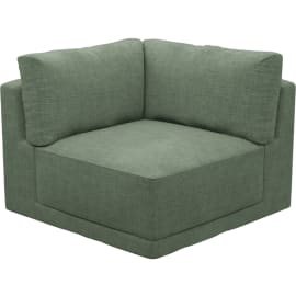 Haven Tribute Dark Jade Corner Sofa Chair Module