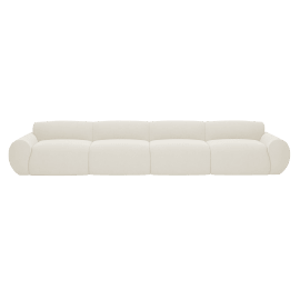 Malmo Muse Flax Sofa - 4 Seater