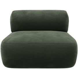 Beckett Muse Forest Sofa Module Armless