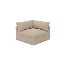 Retreat Blaze Latte Corner Sofa Module