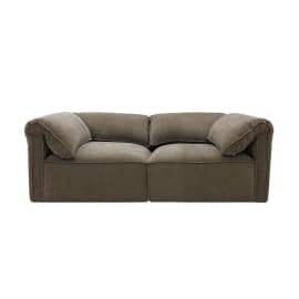 Kai Tribute Walnut Modular Sofa - 2 Seater