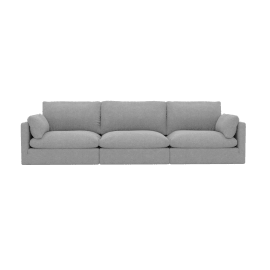 Willow California Slate Modular Sofa - 3 Seater