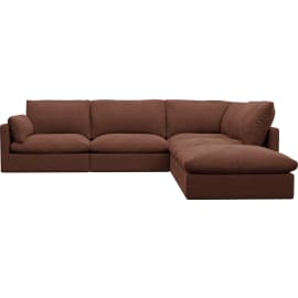 Willow Muse Rust Modular Sofa - 5 Seater RAF Terminal