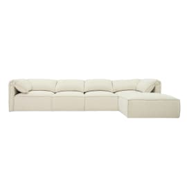 Kai Tribute Shell Modular Sofa - 4 Seater and Ottoman
