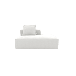 Riley Muse Frost Terminal Right Sofa Module