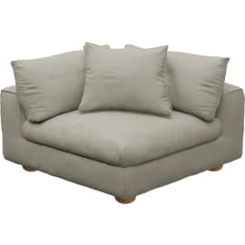 Tully Plaza Natural Corner Sofa Chair Module