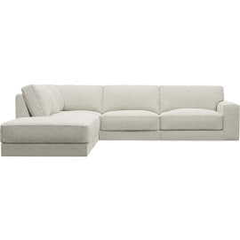 Monica Boucle Ivory Sofa - 5 Seater LAF Terminal