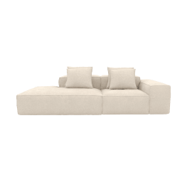 Riley Tribute Shell 3 Seater Terminal Left Modular Sofa
