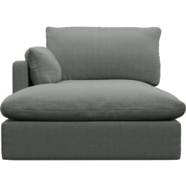 Willow Tribute Storm Chaise Left Arm Facing Sofa Module