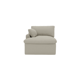 Retreat Plaza Natural Chaise Sofa Left Arm Facing Module