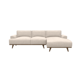 Dane Noa Desert Right Arm Facing Chaise Sofa - 3 Seater