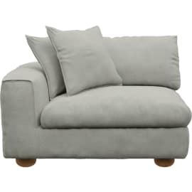 Tully Toorak Pebble Left Arm Facing Chair Module