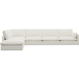 Willow Tribute Shell Modular Sofa - 6 Seater LAF Terminal