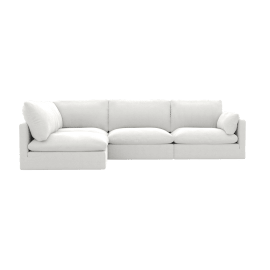 Willow Muse Frost Corner Sofa - 4 Seater LAF Terminal