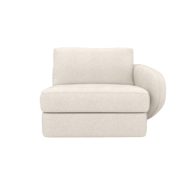 Esme Tribute Ice Right Arm Facing Chair Module