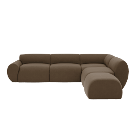 Malmo Blaze Mocha Sofa - 5 Seater RAF Terminal