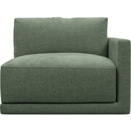 Haven Tribute Dark Jade Right Arm Facing Chair Sofa Module