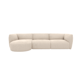 Chaise Sofa Left Facing - 3 Seater