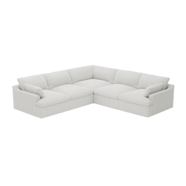 Retreat Kent Bisque Corner Sofa - 5 Seater