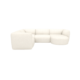 Corner Modular Sofa with Chaise RAF - 4 Seater