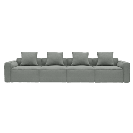 Riley Apt Tribute Storm Sofa - 4 Seater