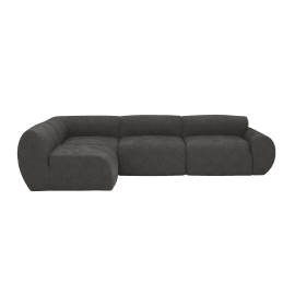 Malmo California Charcoal Sofa - 4 Seater LAF Terminal