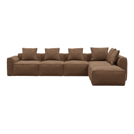 Riley Apt Tribute Chestnut Sofa - 6 Seater RAF Terminal