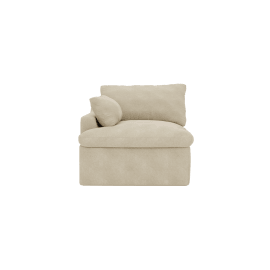 Retreat Avon Taupe 1 Seat Left Arm Facing Sofa Module